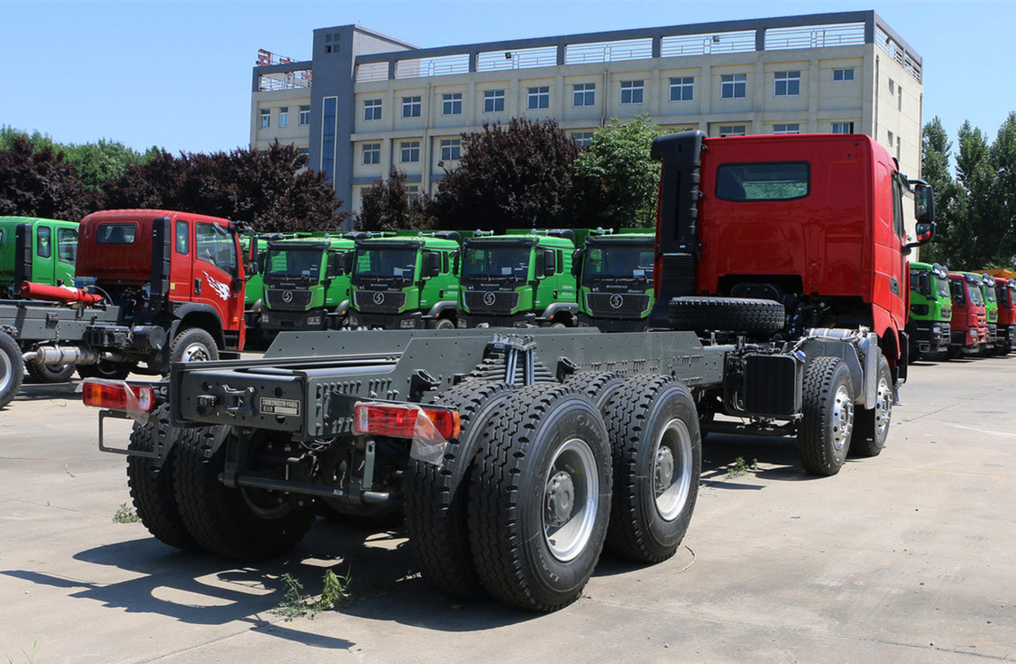 Truk Pengeboran Howo Baru 40 Ton Instal Dengan 8m Box Cab Howo TH7 Tipper 540hp Mesin Sinotruck