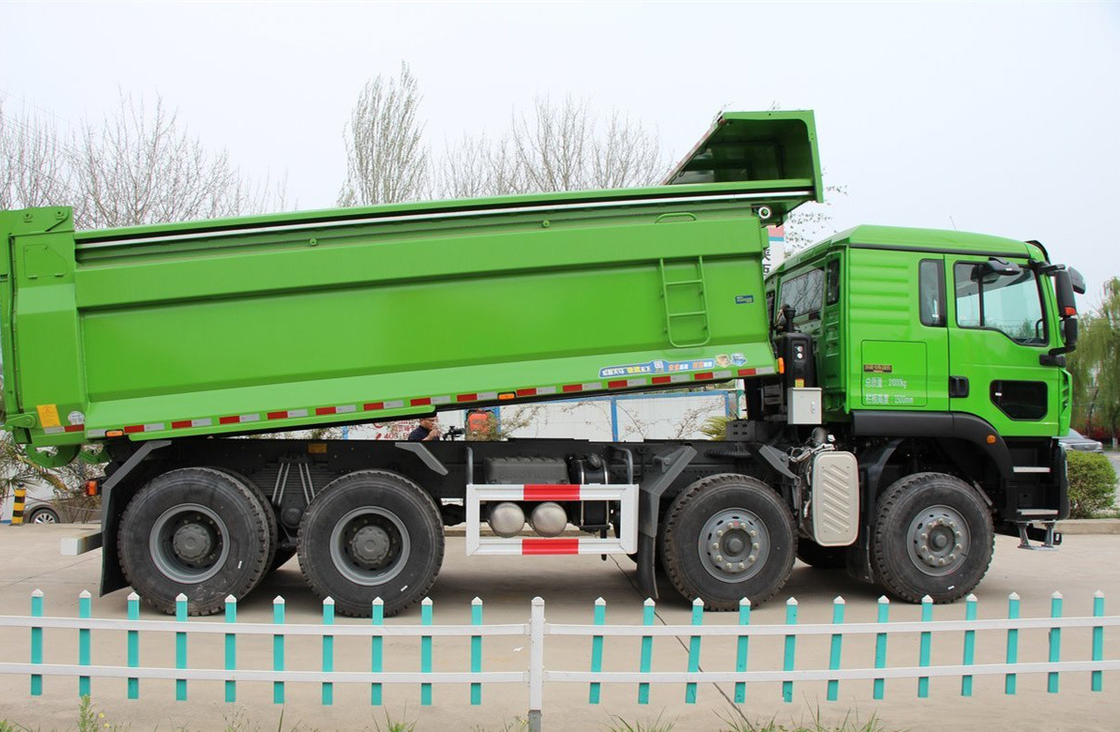 Howo Dump Truck Untuk Dijual Sinotruck Tipper 12 Silinder Mesin 460hp Transportasi Pasir & Batu