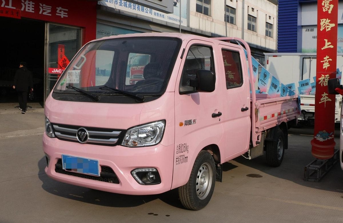 Truck Foton Mini Truck Pink Warna Transmisi manual Mesin bensin Euro 6
