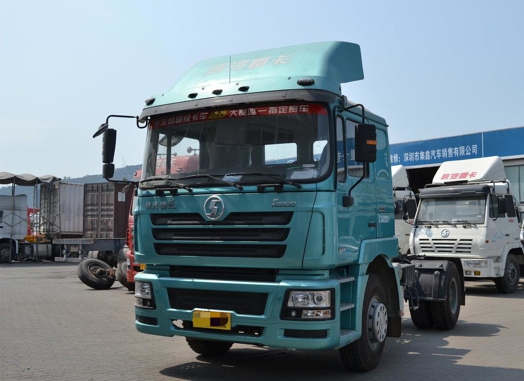 Traktor Truk 4×2 Baru Shacman Horse Head Weichai 336hp Euro 3 Emisi Single dan Half Cab