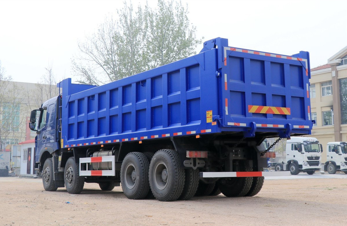 Howo Tipper Truck 12 Ban Howo T7 Dumper Leaf Spring 440hp 30-50 Ton Pengepakan
