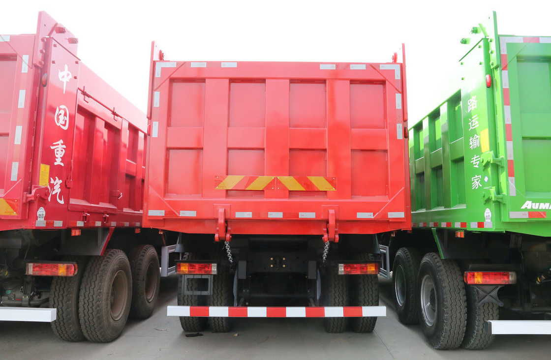 Truk Tipper Bekas Untuk 375HP Weichai Shacman F3000 Dumper 90% Baru Dengan Perawatan Yang Baik