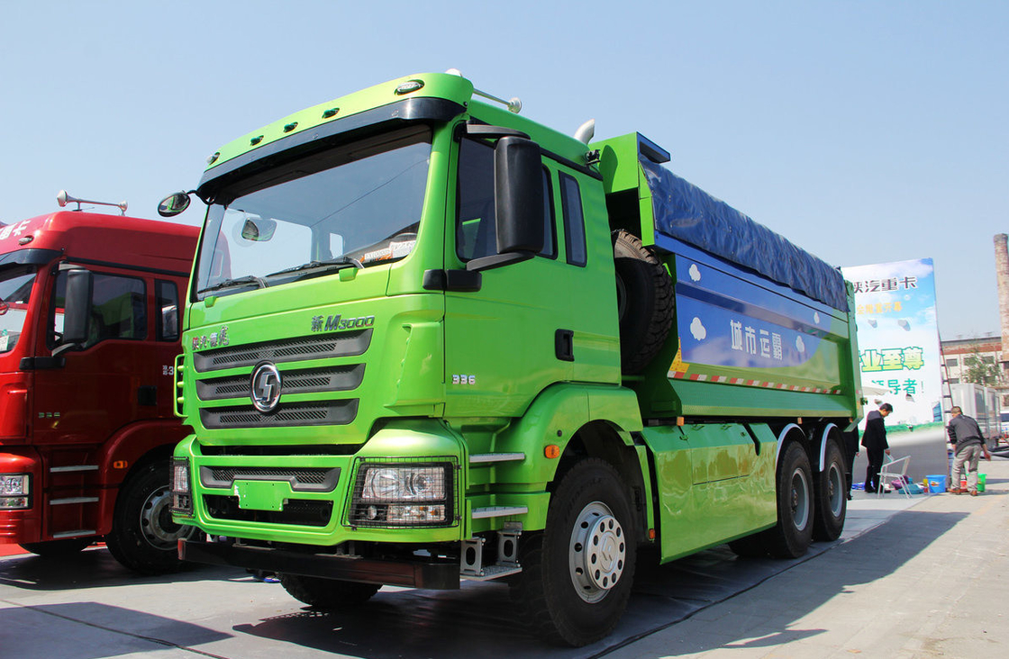 Pengeboran Truk Untuk Dijual Shacman 6*4 Diesel Dan LNG Hybrid Tipper China Truk 336hp