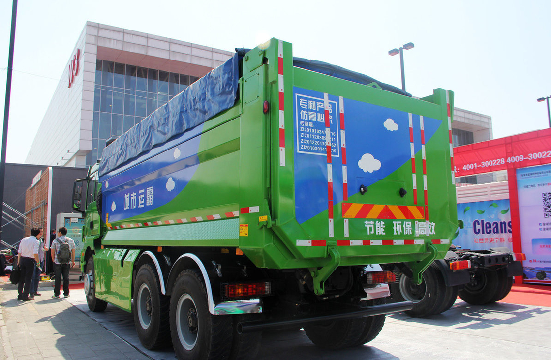 Pengeboran Truk Untuk Dijual Shacman 6*4 Diesel Dan LNG Hybrid Tipper China Truk 336hp