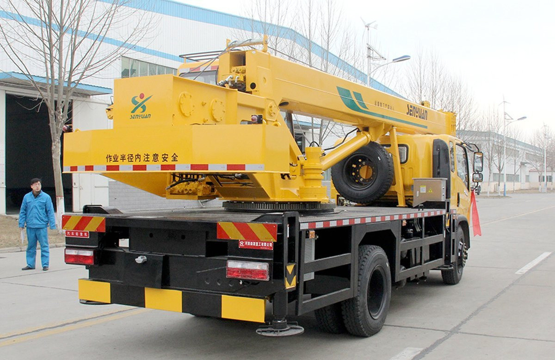 Jual Crane Truk Bekas Dongfeng 16 Ton Dengan Lima Bagian Lengan Lurus Crane Seluler Cina