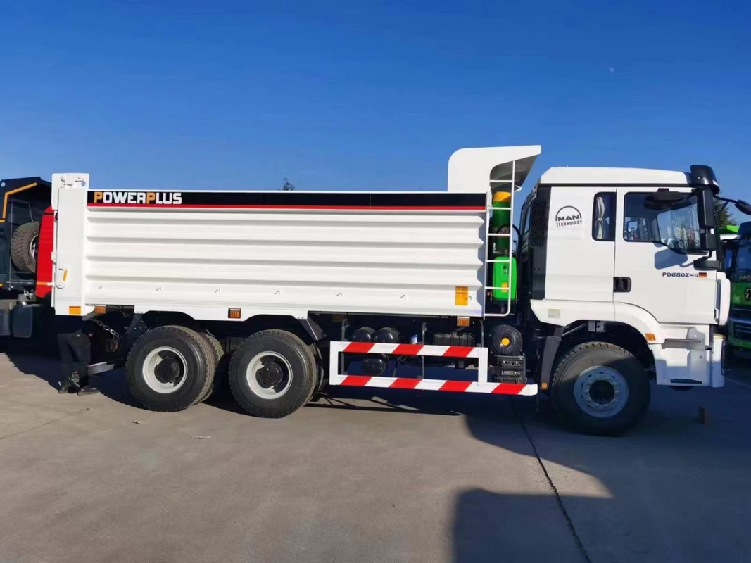 Truk Tipper Bekas Shacman E3 Truk Dump 2024 Tahun Cummins Mesin 385hp Penggunaan Di Afrika