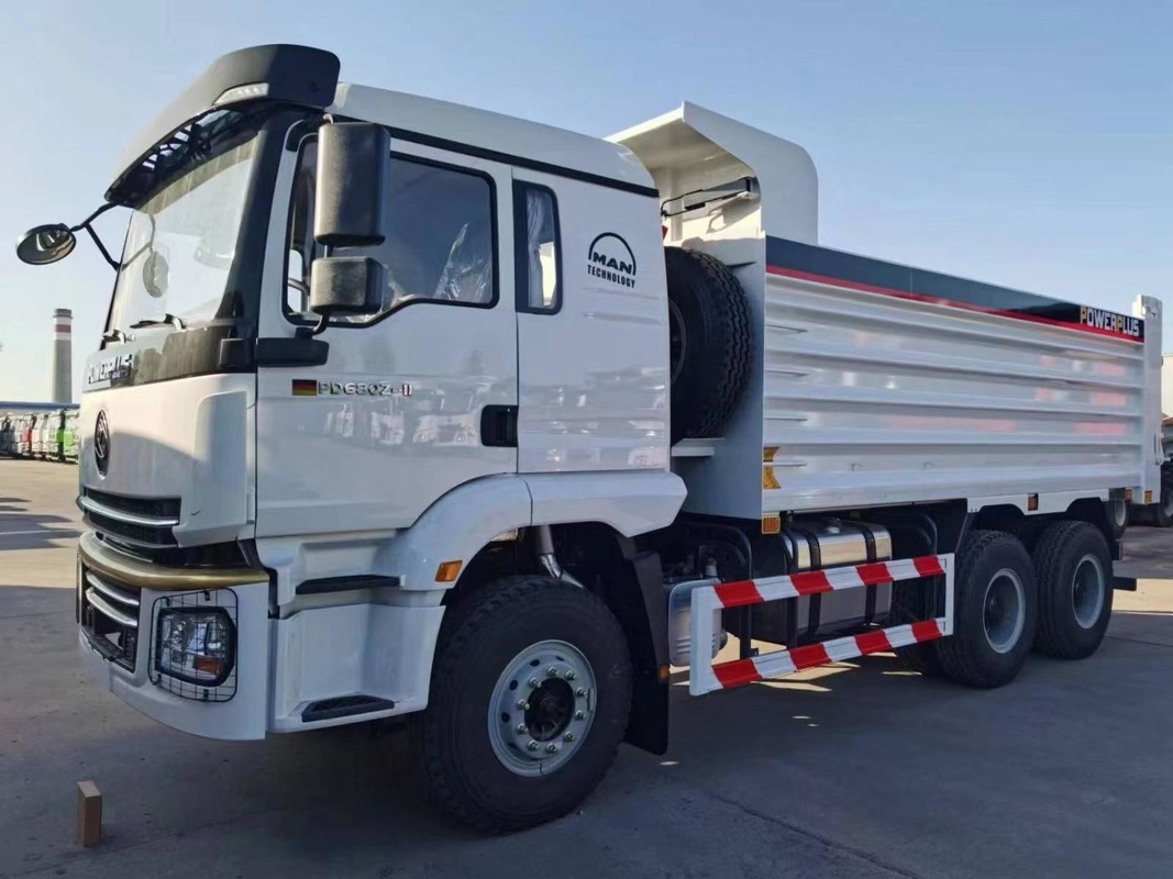Truk Tipper Bekas Shacman E3 Truk Dump 2024 Tahun Cummins Mesin 385hp Penggunaan Di Afrika