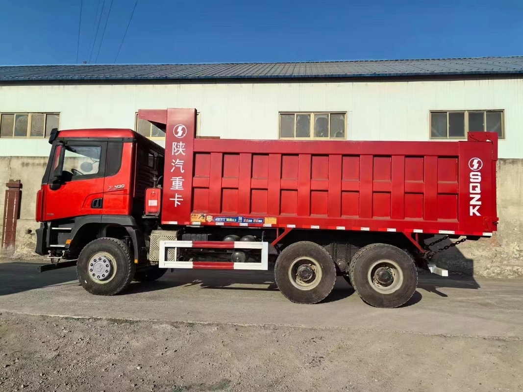 20 ton bekas truk tipper 12 roda dump truck Shacman X3000 430hp kualitas tinggi di stok