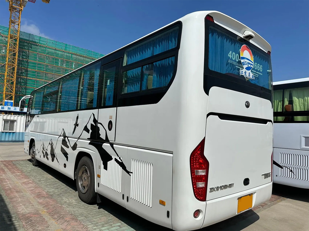 ZK6109 Yutong Bus penumpang bekas / 49 kursi kiri-driven National V Bus mewah