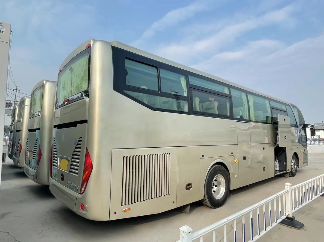 LCK6126 Zhongtong Bus penumpang bekas 54 kursi Double Door Air Seat Bus mewah kapasitas besar