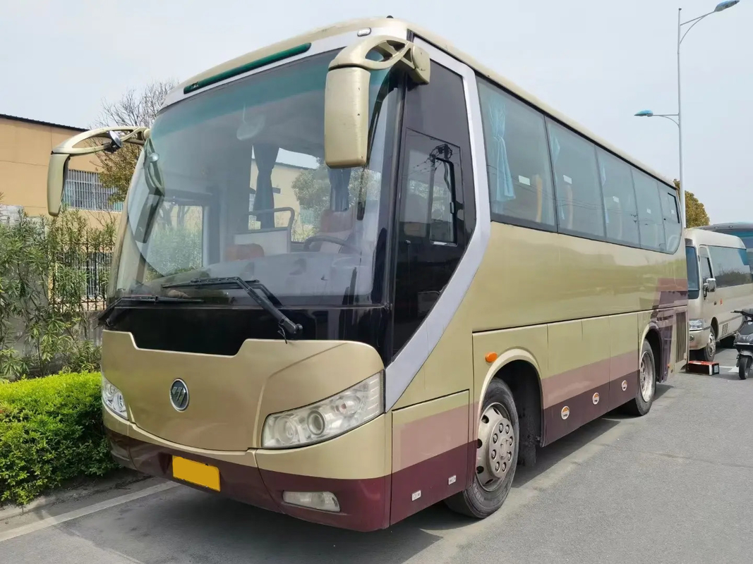BJ6800 Futian Brand Air-Conditioned Left-Hand Drive Diesel Bus Dengan Ruang Besar Untuk Bagasi