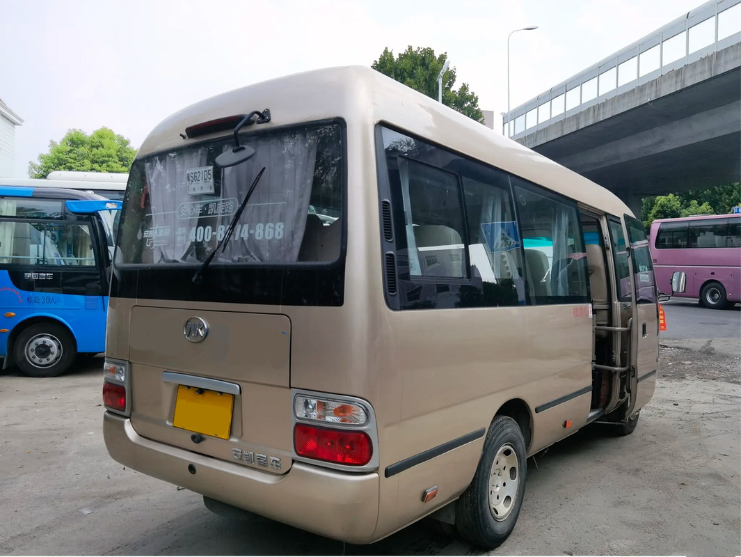HFF6606 Ankai Brand Air-Conditioned Aviation Seats Model Berkualitas Tinggi Minibus Satu Pintu