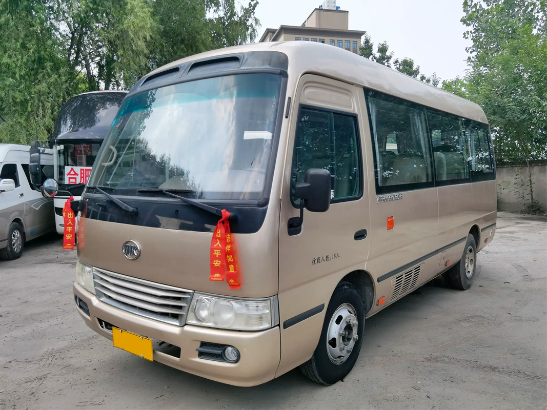 HFF6606 Ankai Brand Air-Conditioned Aviation Seats Model Berkualitas Tinggi Minibus Satu Pintu