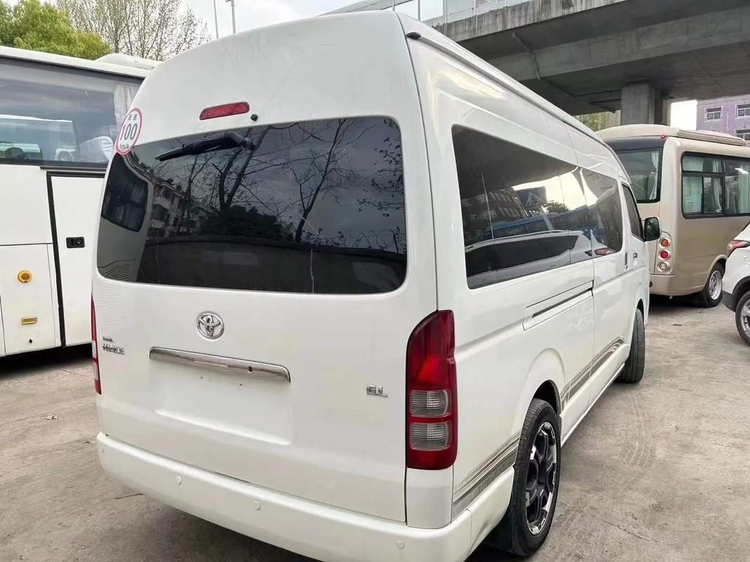 Hiace 13 kursi 4-pintu depan-wheel drive Mesin bensin kenyamanan dan kecelakaan bebas minibus bekas