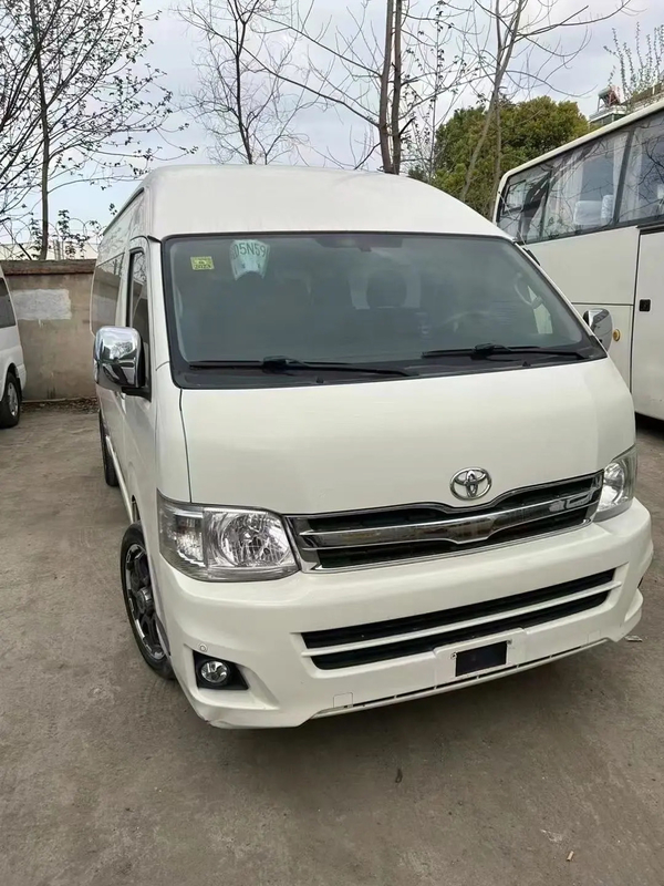 Hiace 13 kursi 4-pintu depan-wheel drive Mesin bensin kenyamanan dan kecelakaan bebas minibus bekas