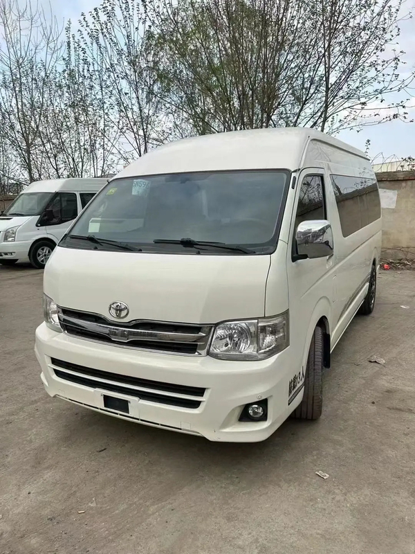 Hiace 13 kursi 4-pintu depan-wheel drive Mesin bensin kenyamanan dan kecelakaan bebas minibus bekas