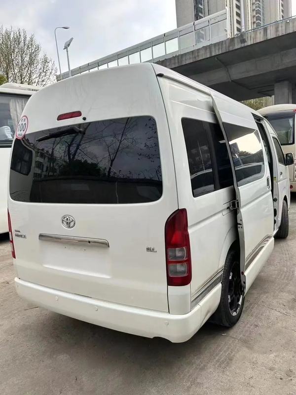 Hiace 13 kursi 4-pintu depan-wheel drive Mesin bensin kenyamanan dan kecelakaan bebas minibus bekas