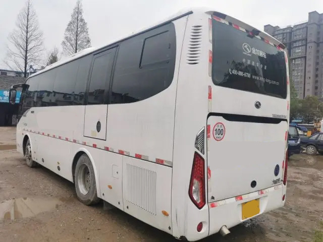 38-seater Good-Air-conditioned Segel Kaca Kiri-Hand Drive Diesel Mobil penumpang bekas