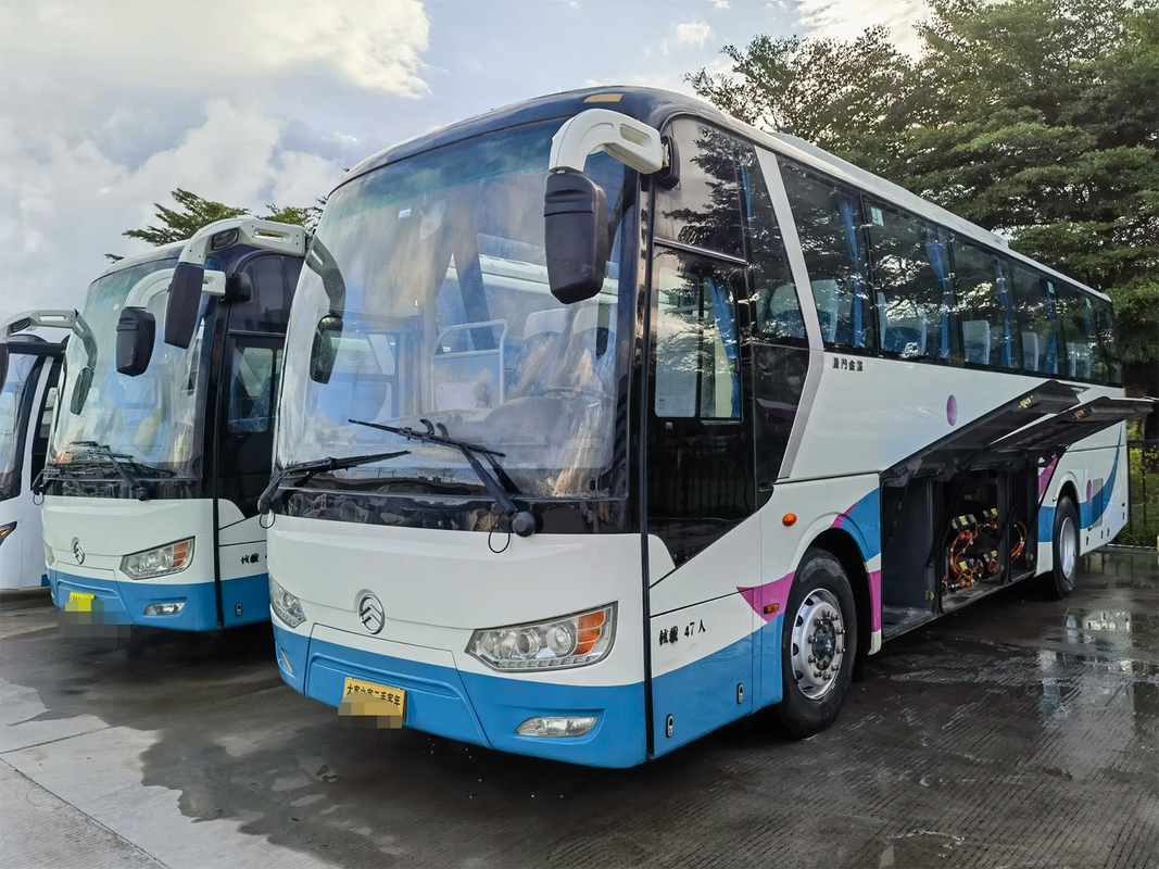 47-seat Golden Dragon Brand New Energy Second-Hand Bus Dengan Ruang Bagasi Besar