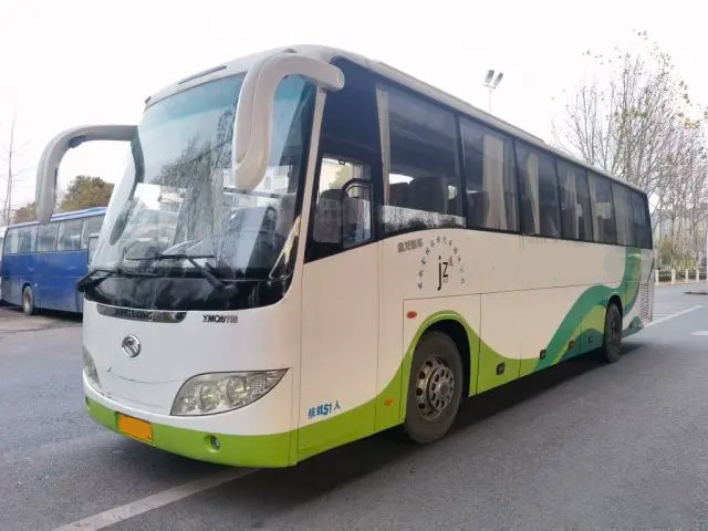 11.5m Euro 4 Mesin Diesel Pengemudi Kiri King Panjang 51-seater besar digunakan Bus penumpang
