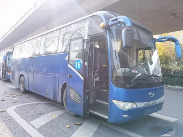 Kemudi Kiri Ruang Besar Untuk Bagasi 45 Kursi Besar KingBus Penumpang Lama Digunakan