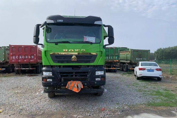 Sino Truck Dump 8×4 Howo TX7 Tipper 2020 Tahun Weichai 400hp Mesin kuat 50 Ton Pengecoran