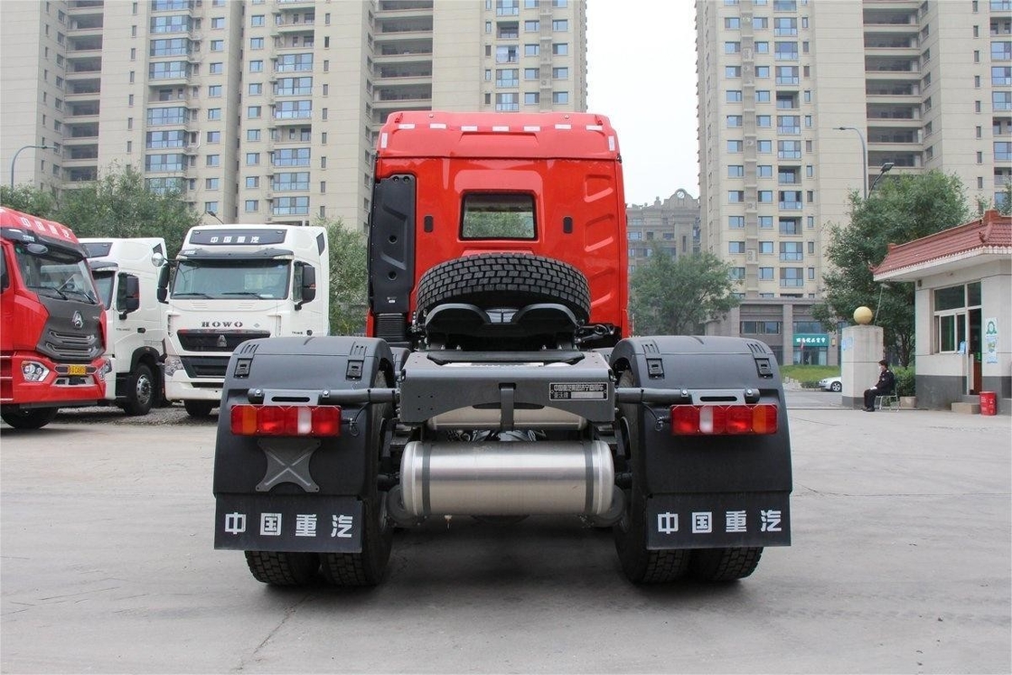 HOWO Max Heavy Truck 480HP atap tinggi 6X4 Diesel manual 12 kecepatan Nasional VI traktor
