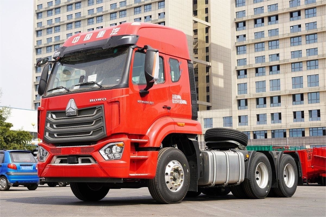 HOWO N7W Truk Tugas Berat Sinotruk 12-Speed 460HP 6X4 Traktor Truk (Truk Utama)