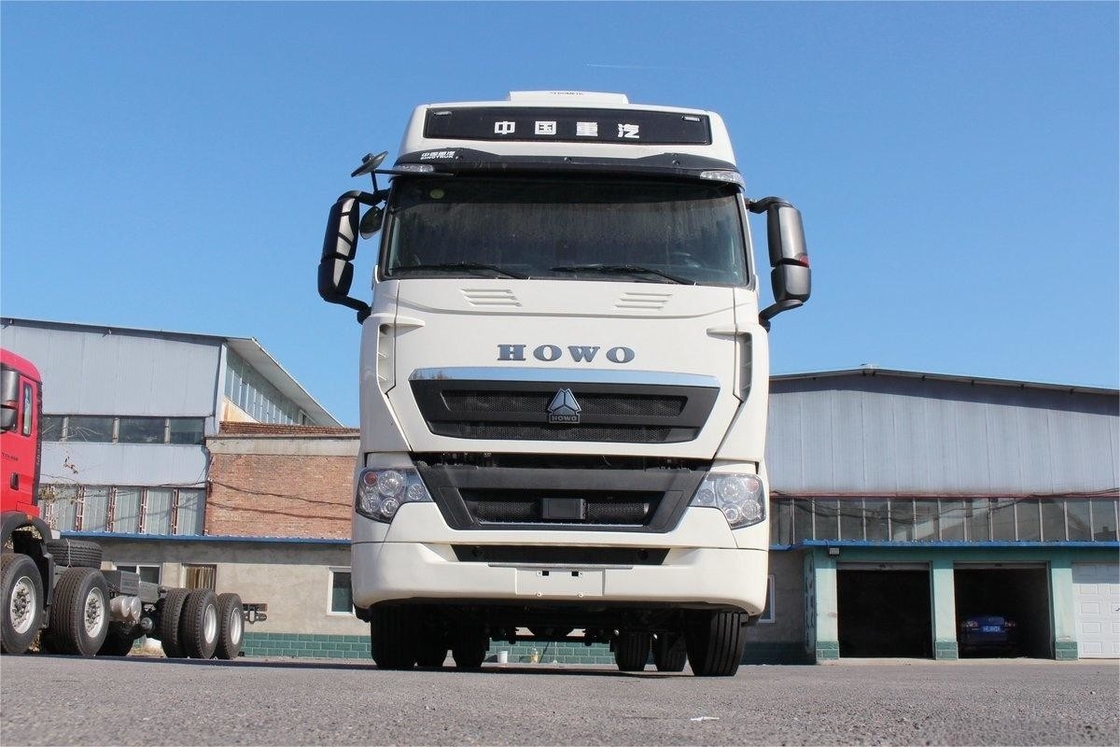 T7H HOWO Truk Berat, Air Deflector Dengan AC, 500HP, 4X2 Single-Axis Traktor