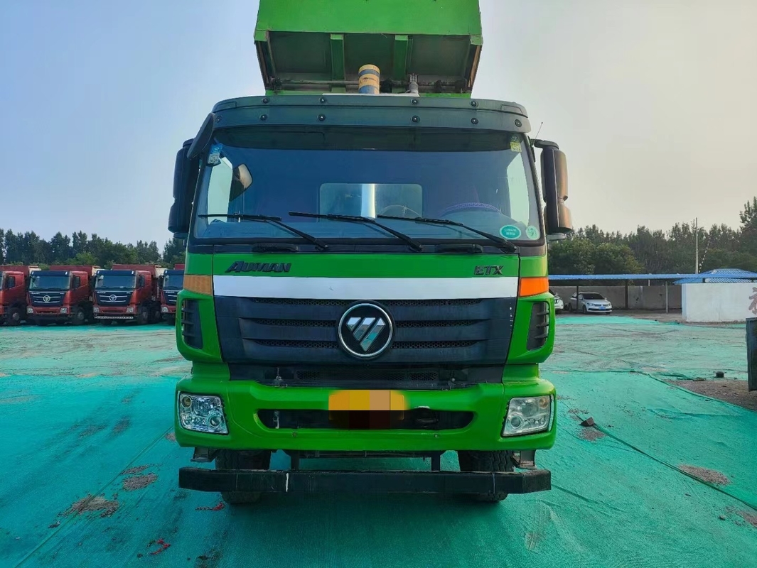 6*4 Dump Truck Second Hand Foton ETX Tipper 2018 Tahun Weichai 375hp Dengan U Type Bucket