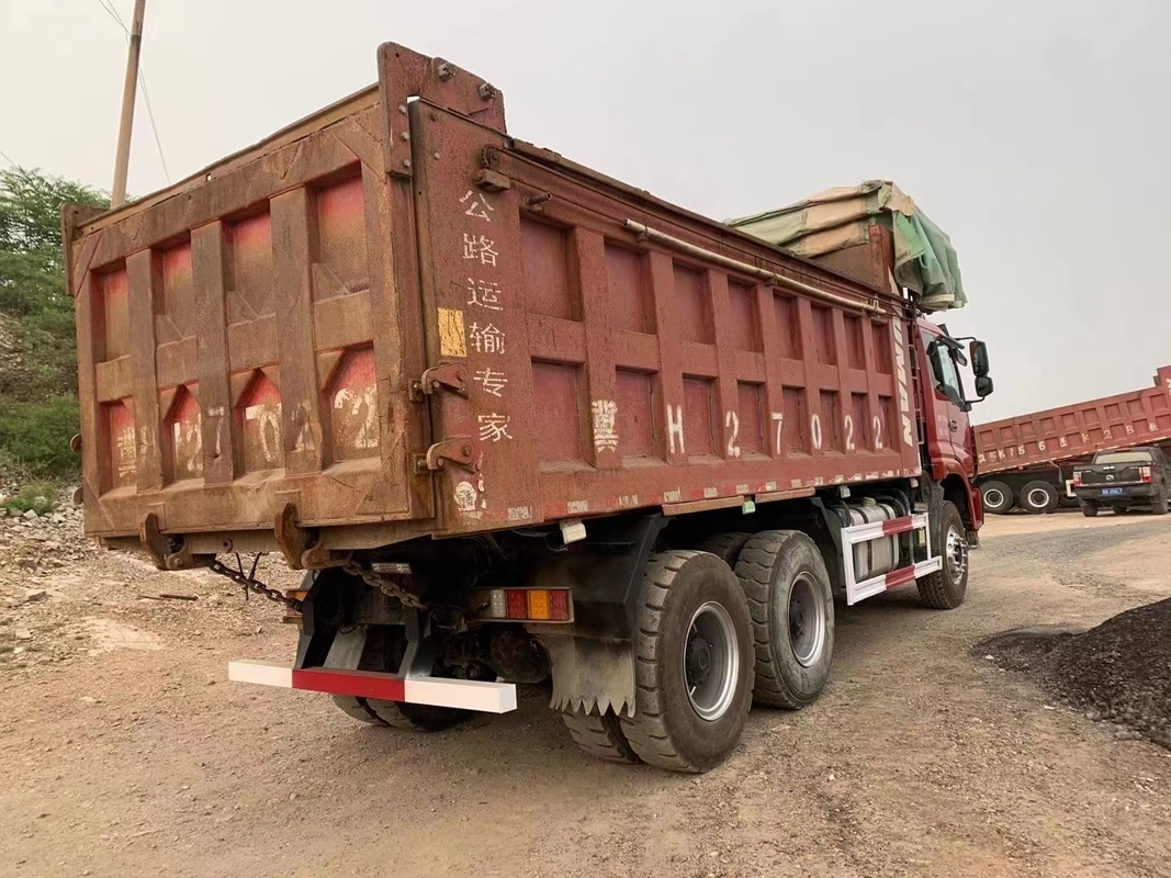Truk Tipper Bekas Dengan Harga 10 Roda Foton Dumper Loading 30 Ton Ember Besar Dengan Tutup