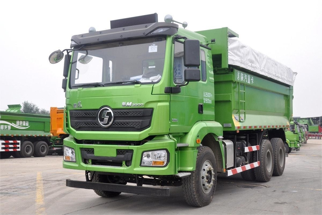 Shacman Dump Truck Weichai Nasional Lima 6x4 350HP 5.6m 6 Silinder 10 Gear U-Box