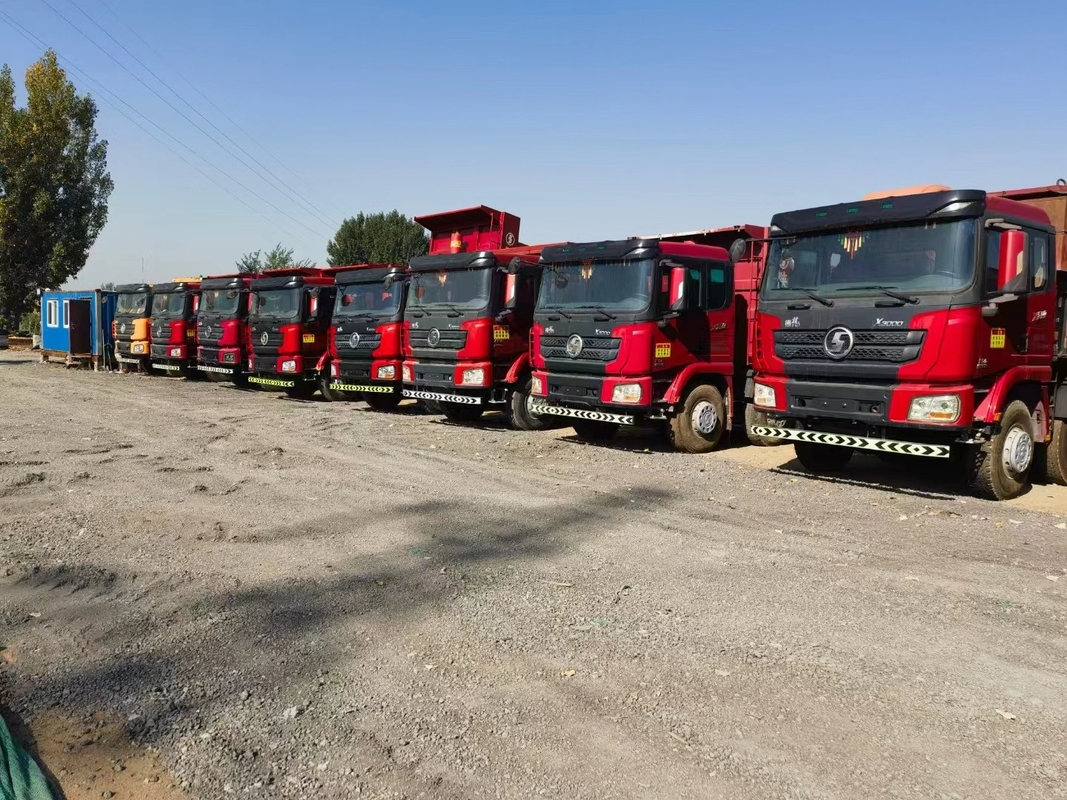 40ton 8x4 bekas truk penghancur 2021 Tahun Shacman X3000 High End Model Weichai 500hp