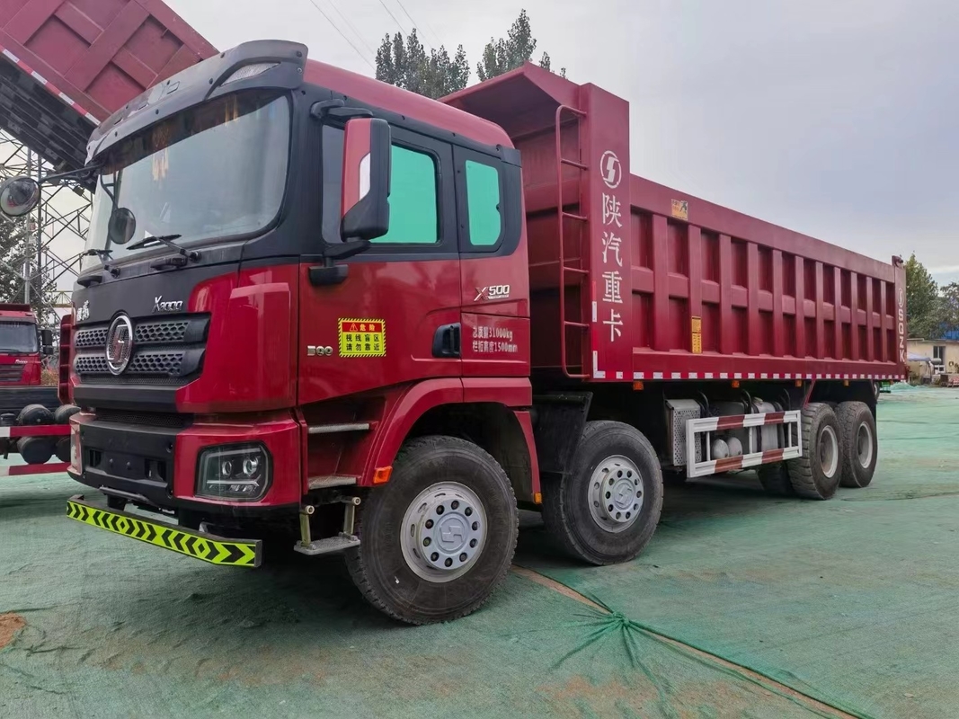40ton 8x4 bekas truk penghancur 2021 Tahun Shacman X3000 High End Model Weichai 500hp