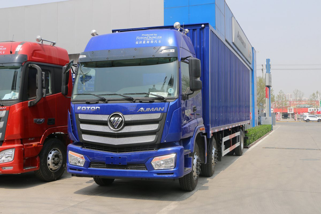 Kursi Shock-Absorbing Foton Auman Van Truck Diesel 245HP 6 Silinder 6X2 9,53m AC