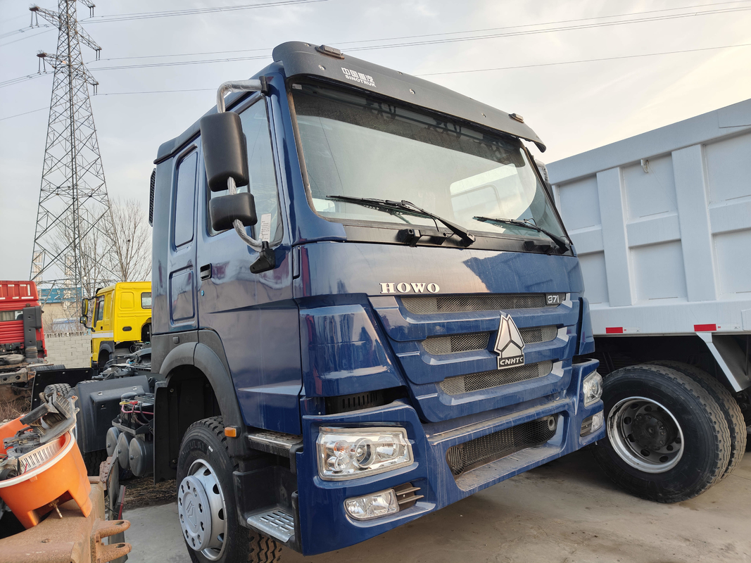 Truk Traktor Sino Digunakan dari Cina Mesin Diesel 371hp Truk Truk Howo Transportasi Berat