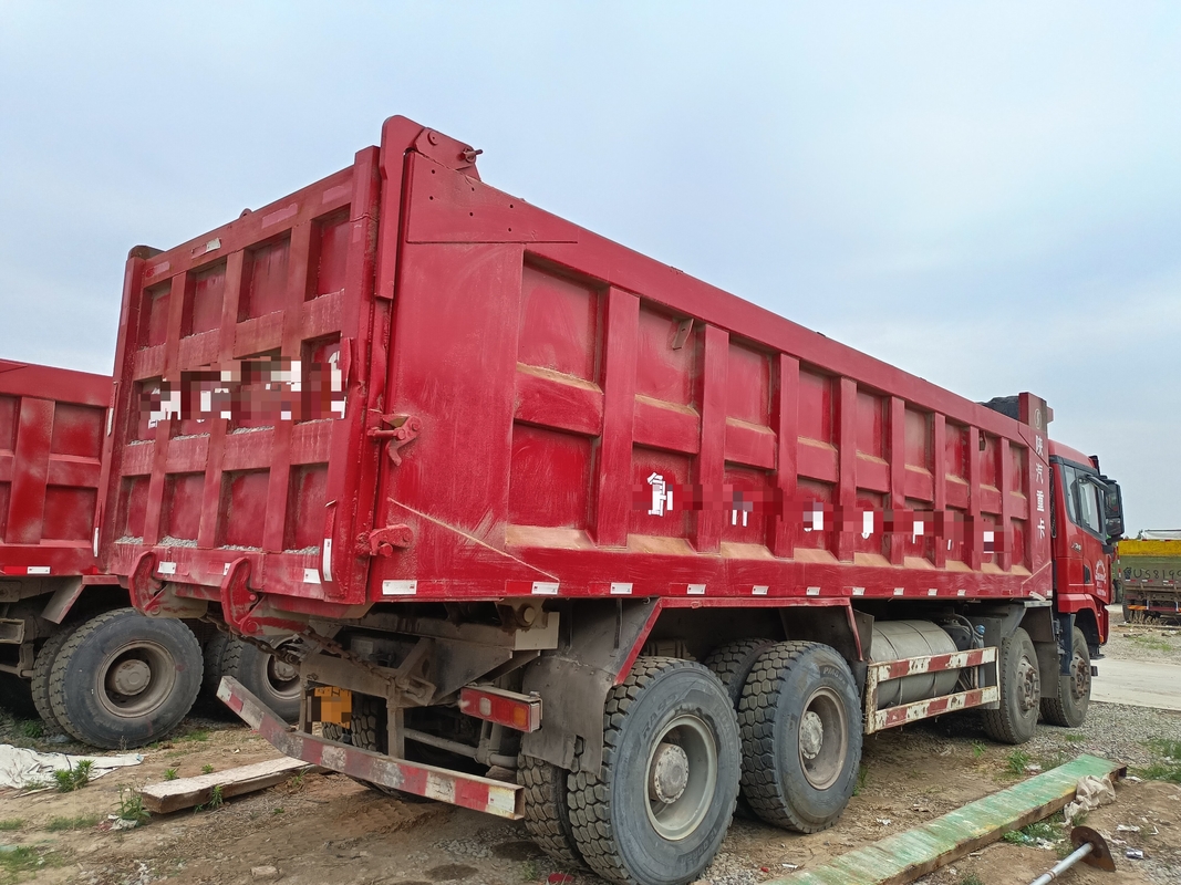 Jamaica Dump Trucks Untuk Dijual Shacman X3000 Tipper 2019 Tahun 430hp Big Bucket 8*4 Drive Mode
