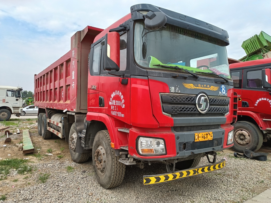 Jamaica Dump Trucks Untuk Dijual Shacman X3000 Tipper 2019 Tahun 430hp Big Bucket 8*4 Drive Mode