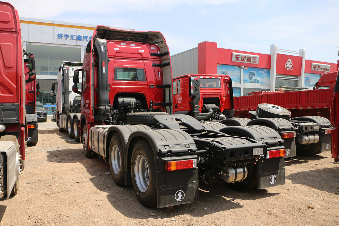 AMT 12-speed Single-row Semi-Seat Diesel 480hp 6*4 Shacman Traktor Truk H6000 Model