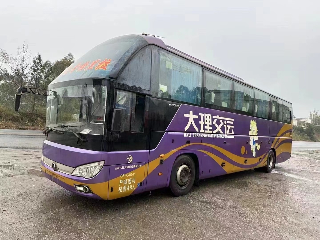 Yutong Bus Harga Perdagangan 2019 Tahun Bus 49 Kursi Airbag Suspensi Double Door LHD