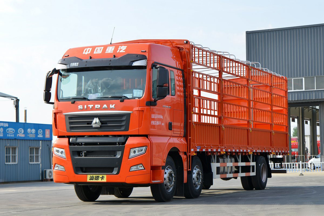 Sinotruk G5 Model 250HP 4X2 6.8m AMT 8-Speed Deflector Dan Flow Plate SITRAK pagar truk