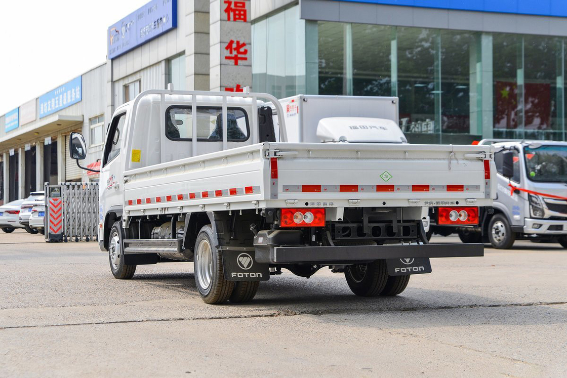 Foton Auman Truk Ringan 2.0L 127HP CNG 3.94m Euro 6 5 Gear Single Row Seats Tailgate Cargo Box