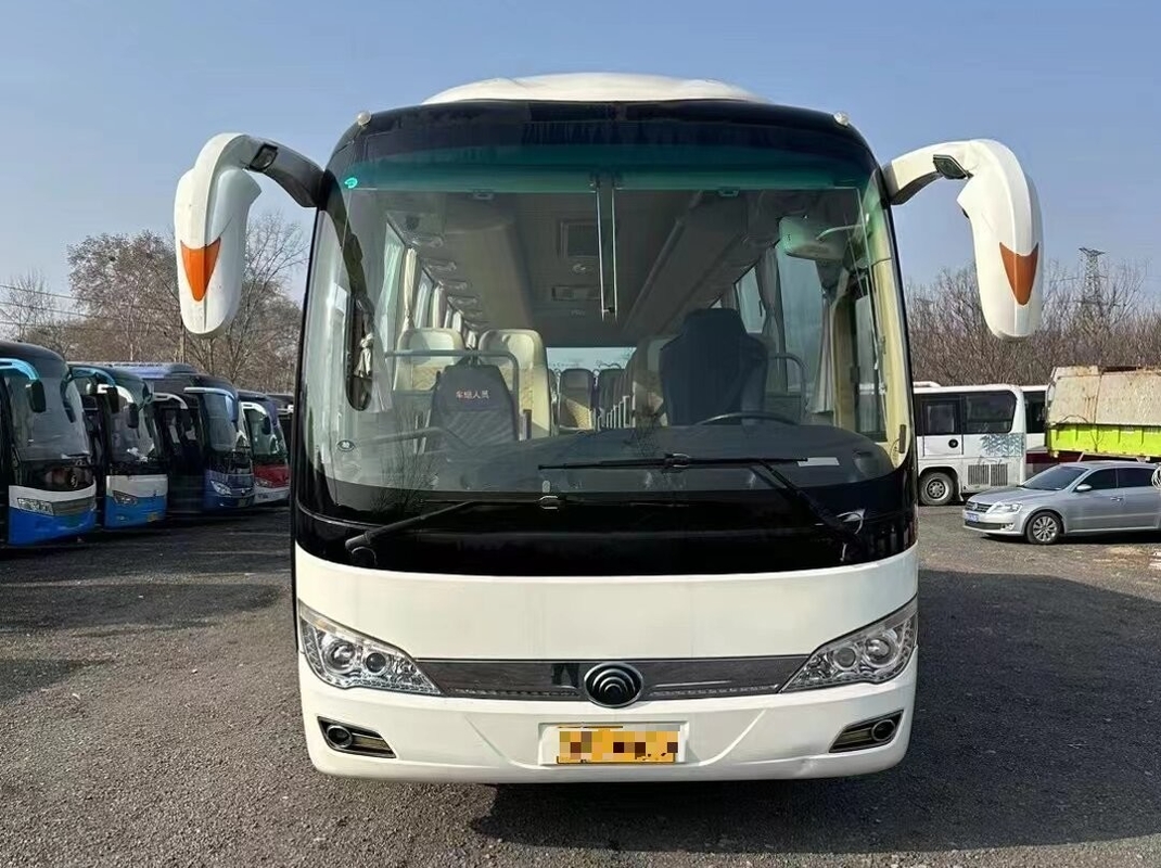 Dipakai Penumpang Dan Perjalanan 2015 Tahun 39 Kursi YUTONG Bus ZK6876 Leaf Spring Penggunaan Di Jalan Buruk
