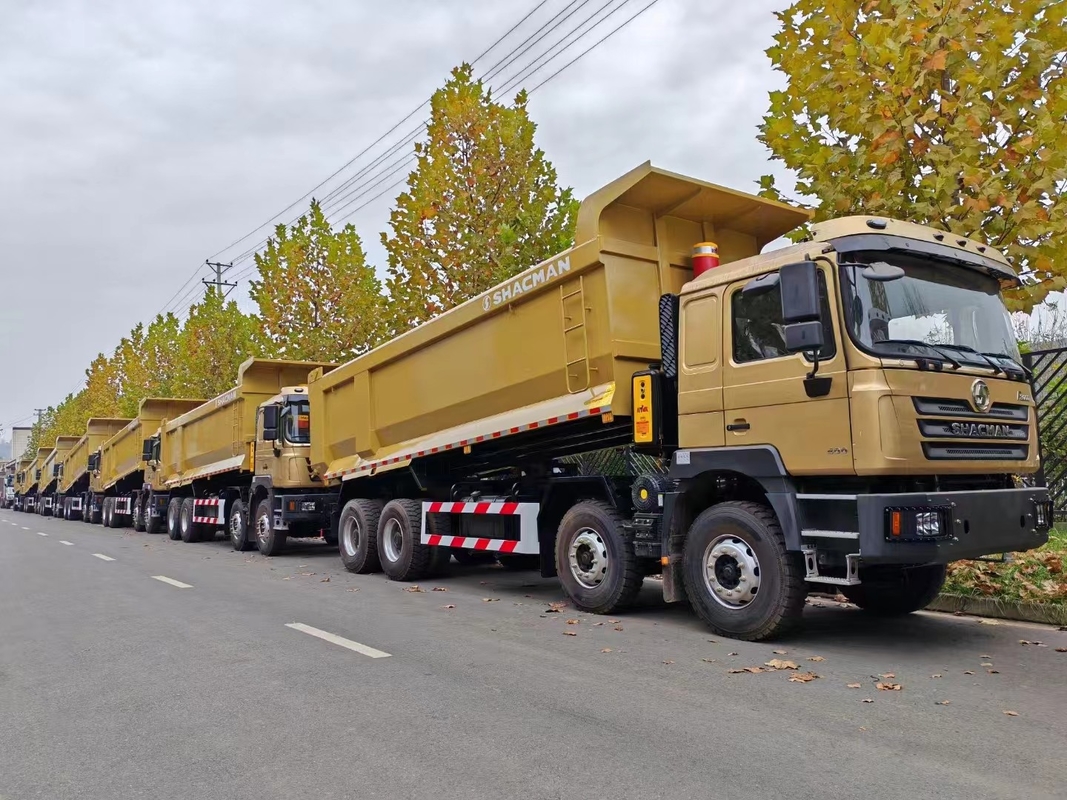 Sepatu bekas untuk dijual 12 roda Shacman F3000 Tipper Weichai 400hp Euro2 Emisi