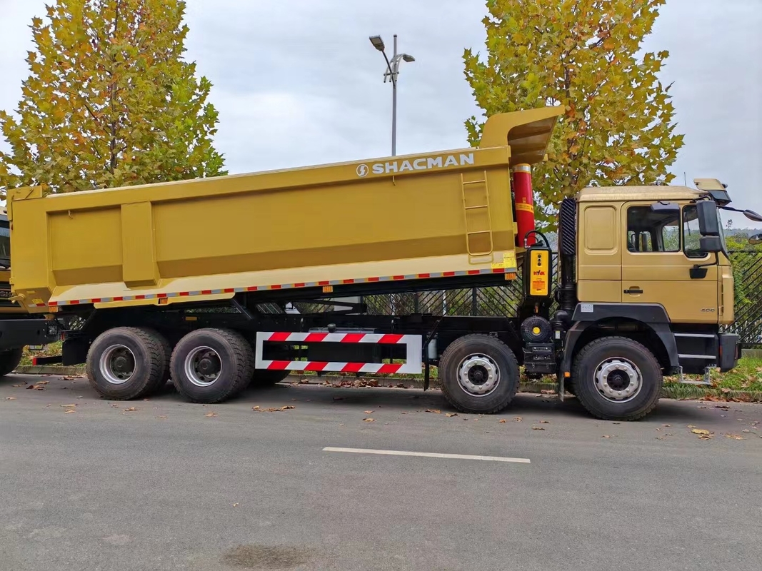 Sepatu bekas untuk dijual 12 roda Shacman F3000 Tipper Weichai 400hp Euro2 Emisi