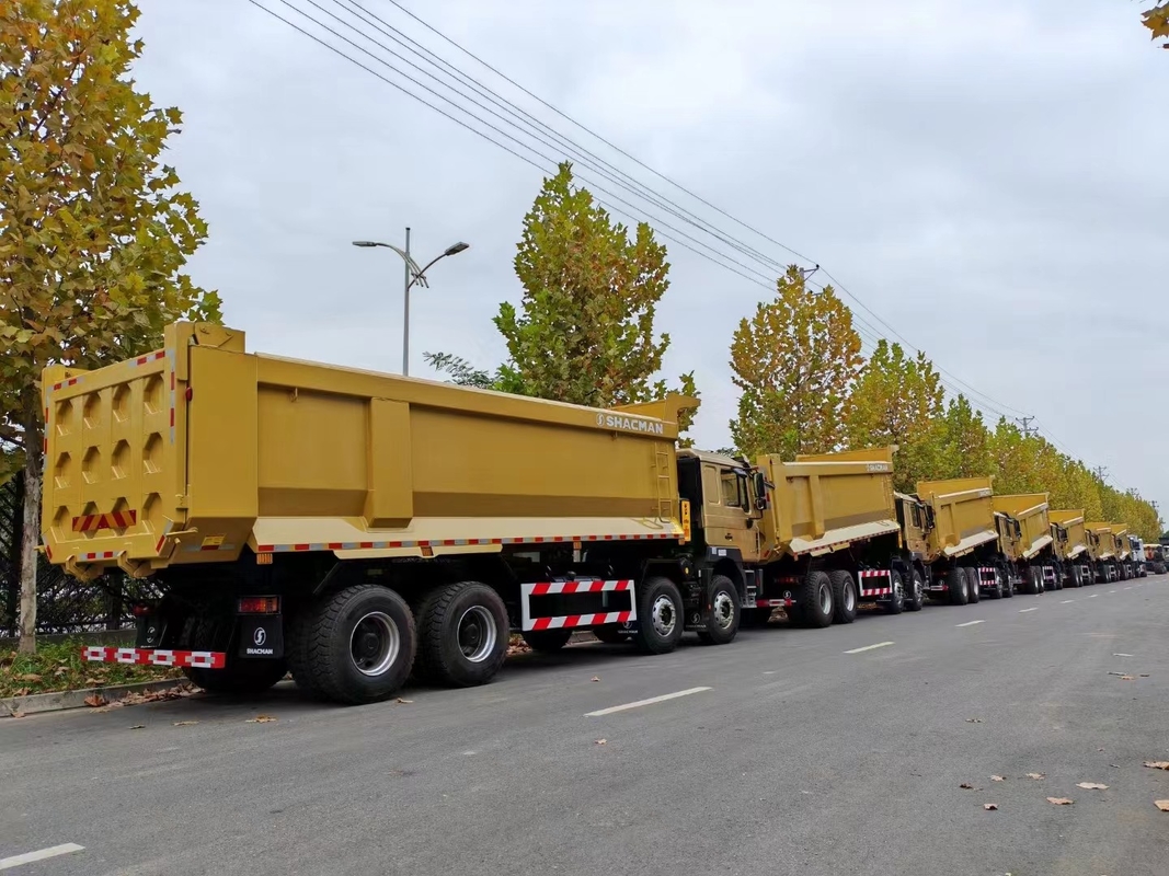 Sepatu bekas untuk dijual 12 roda Shacman F3000 Tipper Weichai 400hp Euro2 Emisi