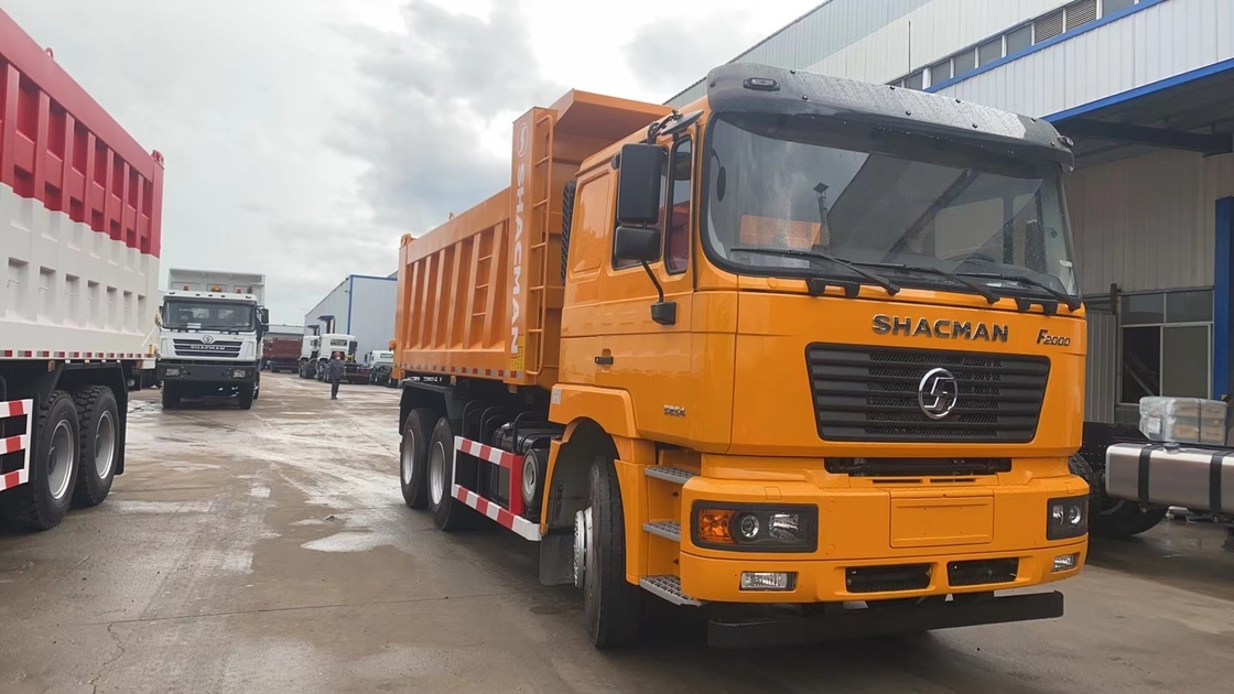 Truk Pengeboran 6*4 Shacman F2000 Truk Cina Ember Besar 290hp Mesin Diesel Pengemudi Kiri