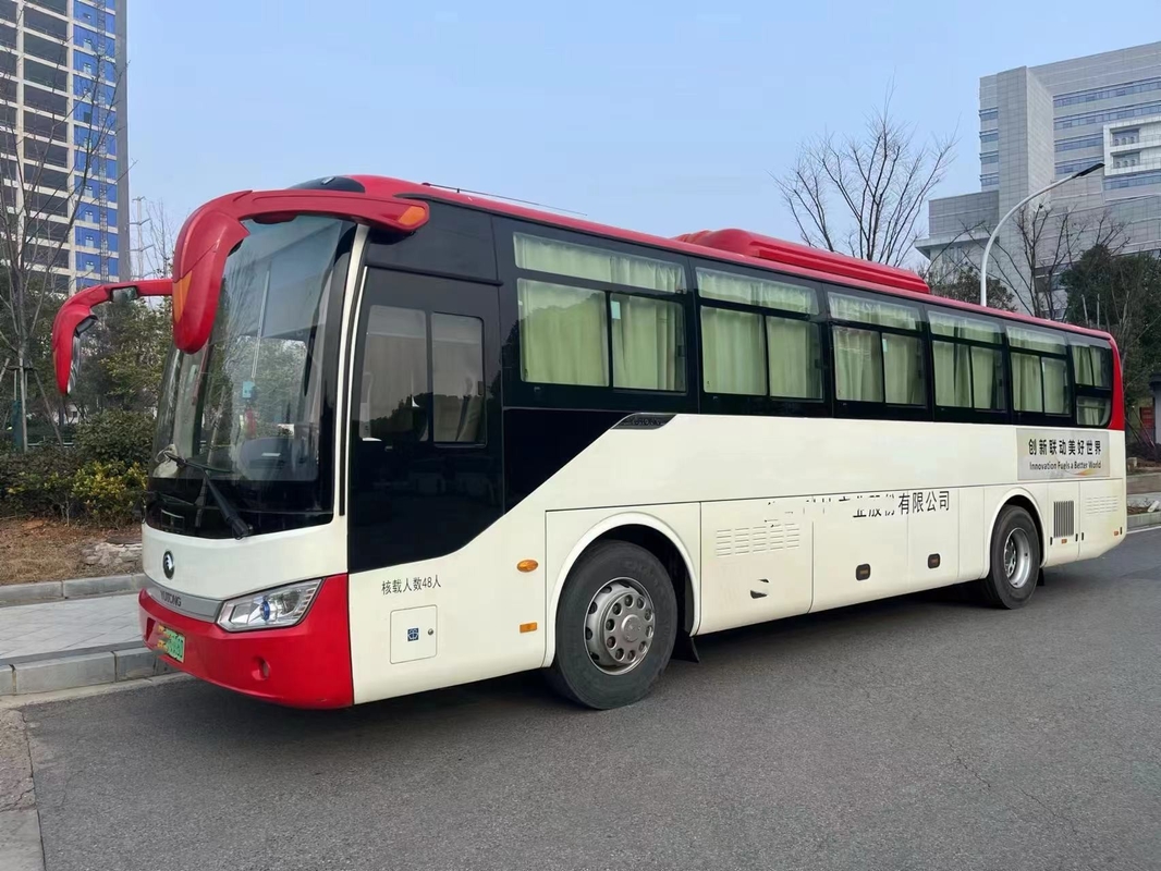 Bus bekas Dijual Yutong ZK6115 Bus listrik murni 48 kursi 2017 Tahun jendela geser
