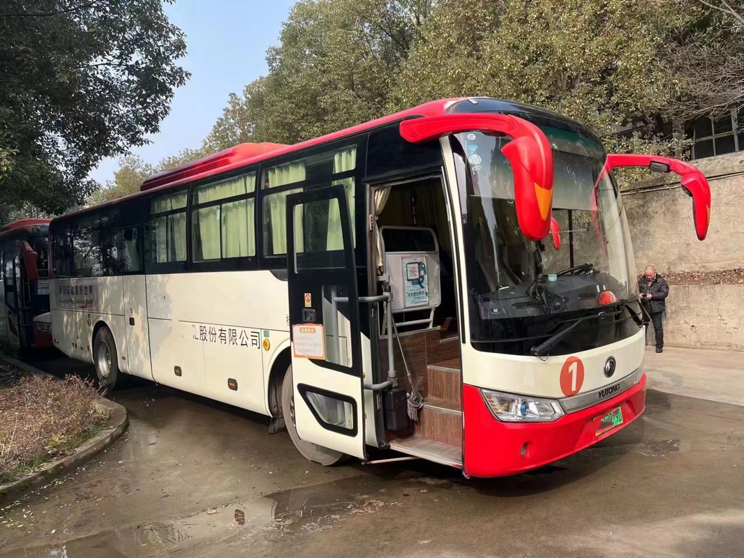 Bus bekas Dijual Yutong ZK6115 Bus listrik murni 48 kursi 2017 Tahun jendela geser