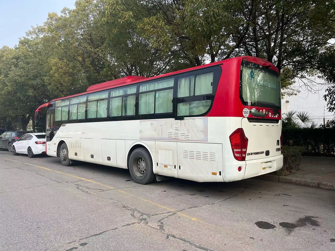 Bus bekas Dijual Yutong ZK6115 Bus listrik murni 48 kursi 2017 Tahun jendela geser